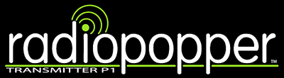 RadioPopper logo.