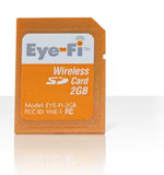 Eye-fi Wireless SD Card.